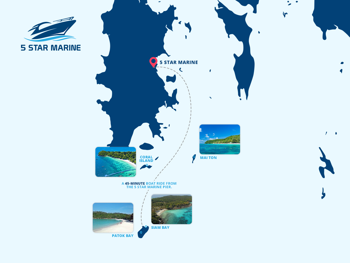 5-Star-Marine-Map Per Destination - Racha Islands