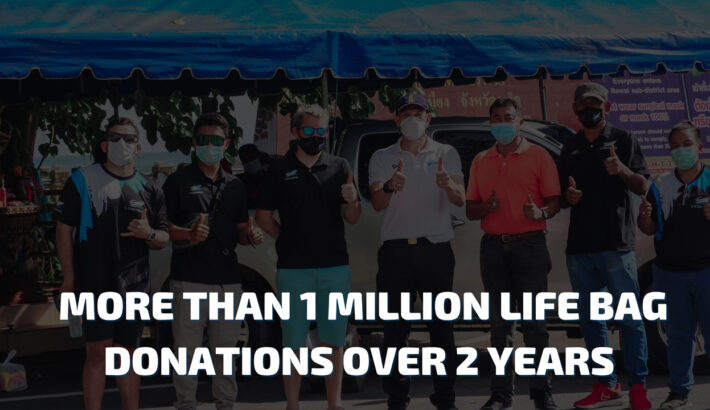 More Than 1 Million Life Bag Donations Over 2 Years