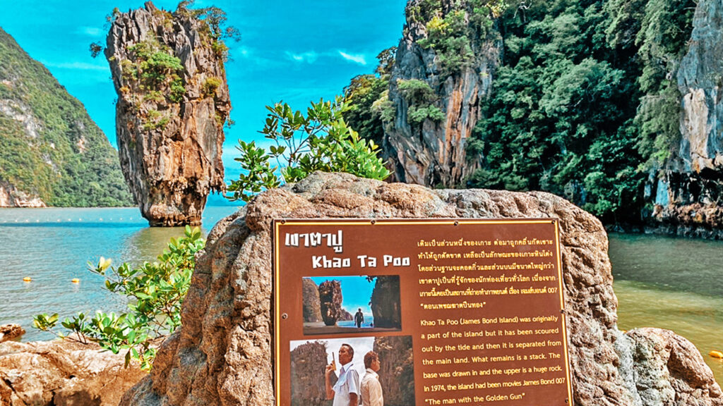 Once you have taking a few stunning pictures of the amazing views, also taken a few selfies at the many Instagram spots they have set up, its time to head back to the boat to continue your journey and explore the rest of Phang Nga Bay.
