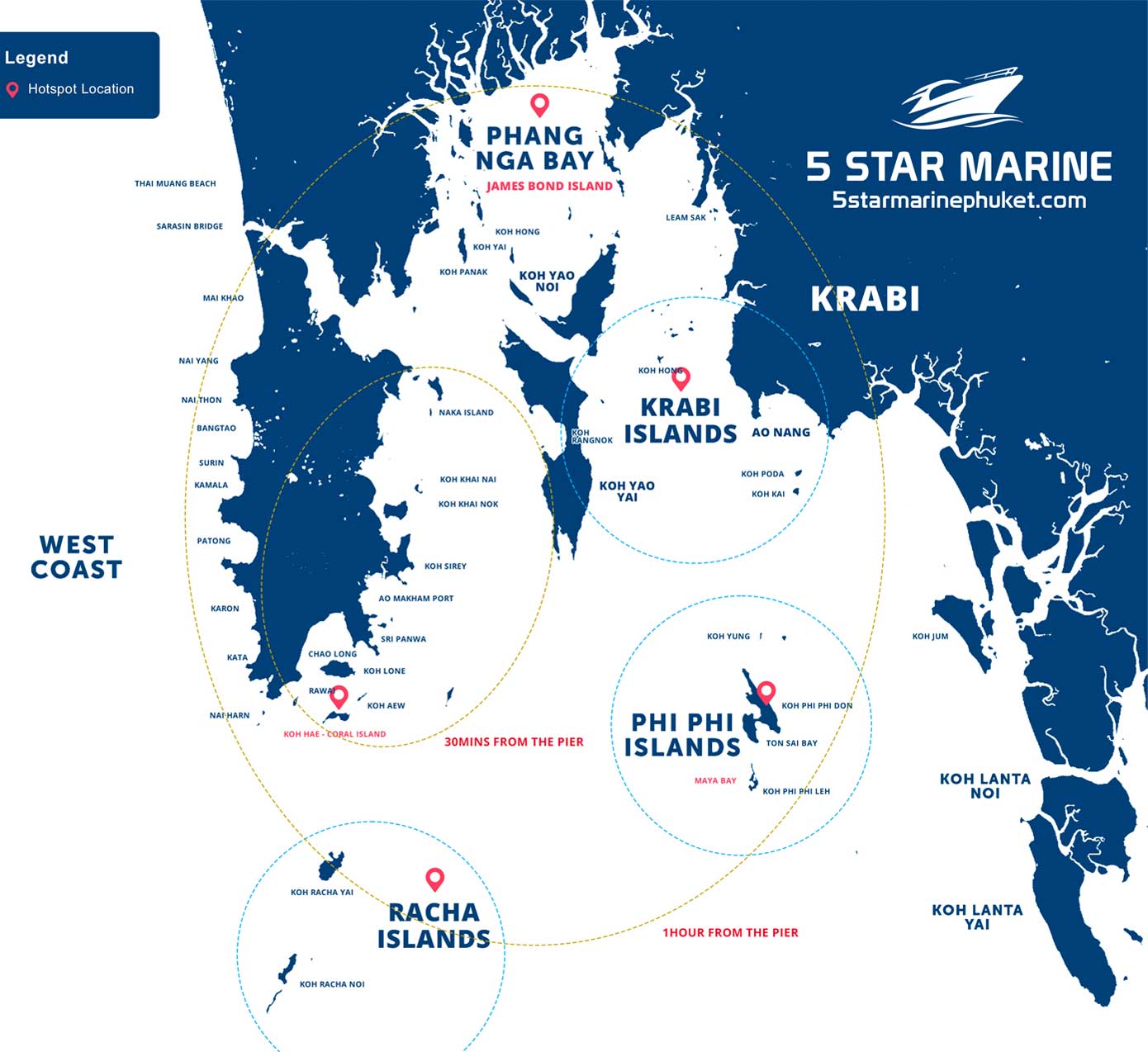 5 Star Marine Map